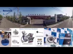 سوخت دیزل هیتاچی توربو شارژر 114400-2720 برای خنک کننده هوا EX200-1